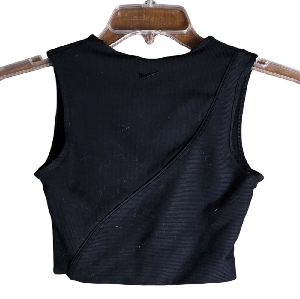 Nike Pro Hypercool Black Crop Top Sports Bra Women’s XS